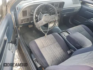 1987 Ford Thunderbird with VIN 1FABP6034HH188123, listed as a Copart auction lot 45752805 with 0 mi miles and Salvage Title. Bid and sale history available at carsss.com. Image 8.