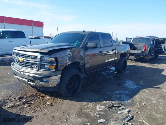2014 Chevrolet Silverado 1500 LT with VIN 3GCUKRECXEG281990, listed as a IAAI auction lot 41535853 with 142,702 mi miles. Bid and sale history available at carsss.com. Image 17.