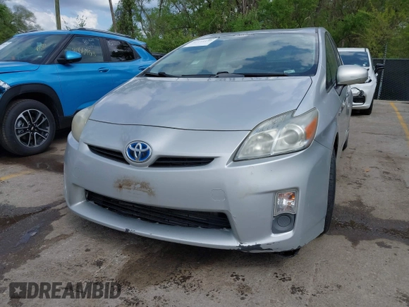 2011 Toyota Prius I with VIN JTDKN3DU6B0309743, listed as a IAAI auction lot 42114140 with 212,447 mi miles. Bid and sale history available at carsss.com. Image 6.