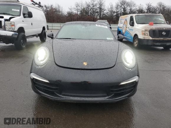 2016 Porsche 911 Carrera with VIN WP0AA2A92GS106698, listed as a Copart auction lot 42180725 with 43,064 mi miles and Salvage Title. Bid and sale history available at carsss.com. Image 5.