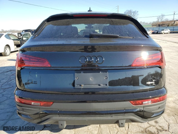2022 Audi Q5 Sportback S line Premium Plus with VIN WA15AAFY9N2074089, listed as a Copart auction lot 41776184 with 716 mi miles. Bid and sale history available at carsss.com. Image 6.