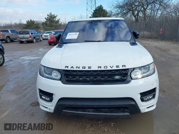 2017 Land Rover Range Rover Sport Autobiography with VIN SALWV2FEXHA162100, listed as a IAAI auction lot 41672789 with 1 mi miles. Bid and sale history available at carsss.com. Image 11.