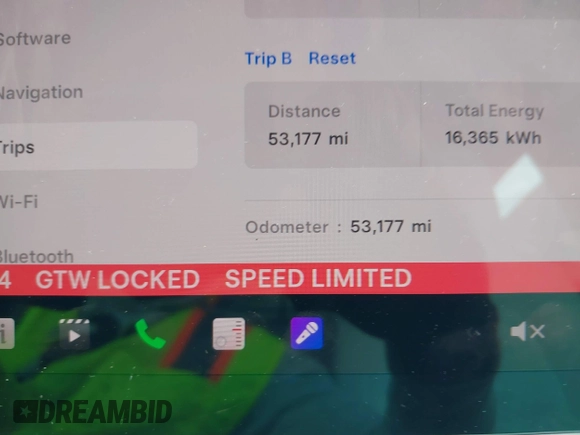 2022 Tesla Model Y Long Range with VIN 7SAYGDEE2NF403354, listed as a IAAI auction lot 41986216 with 53,177 mi miles and . Bid and sale history available at DreamBid. Image 15.