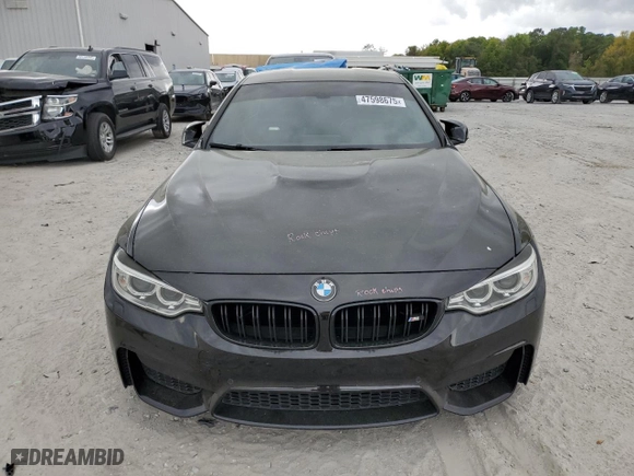 2017 BMW M4 with VIN WBS3R9C55HK709790, listed as a Copart auction lot 47598675 with 87,356 mi miles and Non Repairable. Bid and sale history available at carsss.com. Image 5.