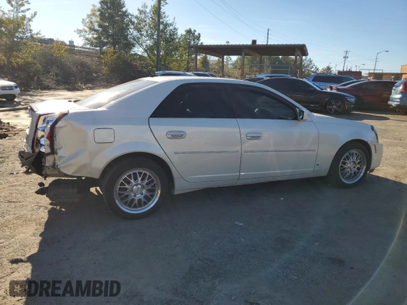 2007 Cadillac CTS with VIN 1G6DP577970122009, listed as a Copart auction lot 79976914 with 124,899 mi miles and Salvage Title. Bid and sale history available at carsss.com. Image 3.