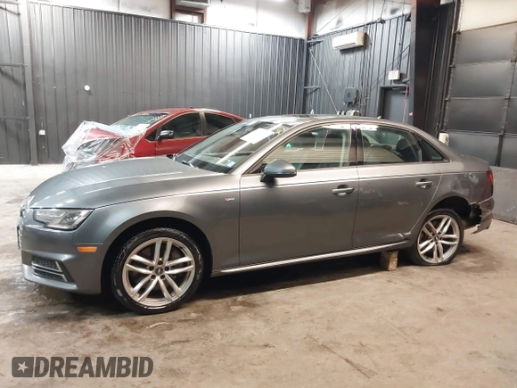 2017 Audi A4 Season of Audi Premium with VIN WAUDNAF49HN049681, listed as a IAAI auction lot 41561648 with 89,850 mi miles. Bid and sale history available at carsss.com. Image 14.