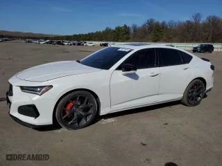 2022 Acura TLX Type S w/Performance Tire with VIN 19UUB7F99NA002486, listed as a Copart auction lot 77447433 with 8,796 mi miles. Bid and sale history available at carsss.com. Image 1.