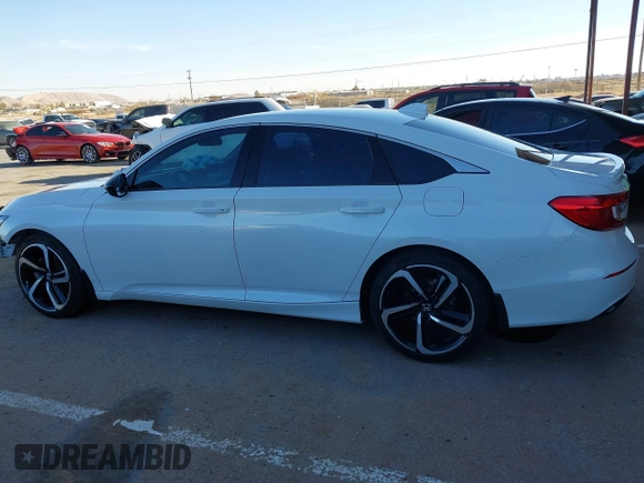 2019 Honda Accord Sedan Sport 1.5T with VIN 1HGCV1F33KA086621, listed as a IAAI auction lot 41612182 with 74,577 mi miles. Bid and sale history available at carsss.com. Image 14.