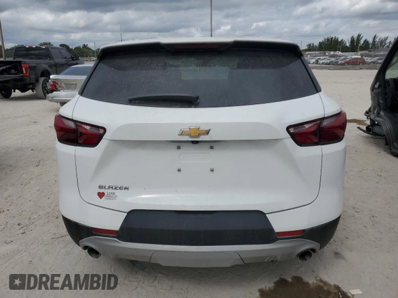 2021 Chevrolet Blazer LT with VIN 3GNKBCRS7MS578241, listed as a Copart auction lot 58149005 with 38,283 mi miles and Non repairable. Bid and sale history available at DreamBid. Image 6.
