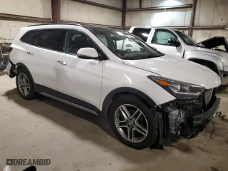 2017 Hyundai Santa Fe Limited Ultimate with VIN KM8SRDHF0HU252426, listed as a Copart auction lot 42775015 with 101,293 mi miles and Salvage Title. Bid and sale history available at carsss.com. Image 4.