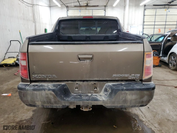 2011 Honda Ridgeline RTS with VIN 5FPYK1F46BB008015, listed as a Copart auction lot 47653875 with 157,547 mi miles and Salvage Title. Bid and sale history available at carsss.com. Image 6.