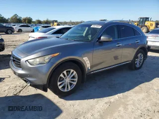 2012 Infiniti FX35 with VIN JN8AS1MW5CM153798, listed as a Copart auction lot 85979504 with 168,137 mi miles and Salvage Title. Bid and sale history available at carsss.com. Image 1.