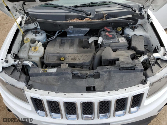 2017 Jeep Compass 75th Anniversary Edition with VIN 1C4NJDBB6HD104392, listed as a Copart auction lot 45767275 with 96,552 mi miles and Salvage Title. Bid and sale history available at carsss.com. Image 11.