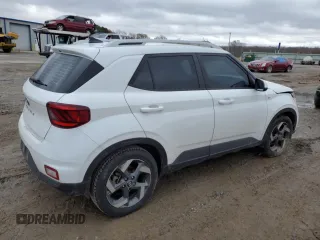 2021 Hyundai Venue SEL z VIN KMHRC8A32MU073158, wystawiony jako Copart lot #84608014 z przebiegiem 83 666 mil mil oraz Szkody całkowita. Historia ofert i sprzedaży dostępna na DreamBid. Obrazek 3.
