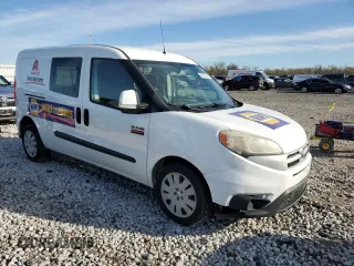 2017 Ram ProMaster City Cargo Tradesman SLT with VIN ZFBERFBB4H6D85025, listed as a Copart auction lot 50207785 with 285,618 mi miles and Salvage Title. Bid and sale history available at DreamBid. Image 4.