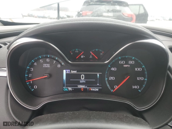 2018 Chevrolet Impala LS with VIN 2G11X5S39J9163654, listed as a Copart auction lot 86609834 with 105,844 mi miles and Clean Title. Bid and sale history available at carsss.com. Image 9.