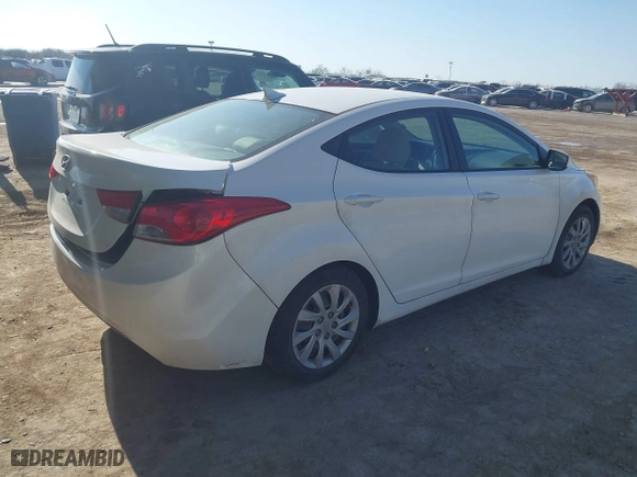 2012 Hyundai Elantra GLS with VIN 5NPDH4AE5CH138037, listed as a IAAI auction lot 41495443 with 143,228 mi miles. Bid and sale history available at carsss.com. Image 4.