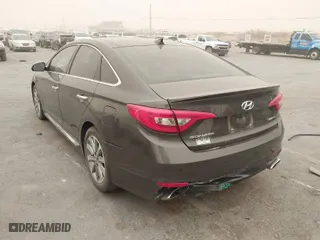 2016 Hyundai Sonata 2.4L Sport with VIN 5NPE34AF8GH299712, listed as a IAAI auction lot 41744132 with 41,166 mi miles. Bid and sale history available at carsss.com. Image 3.