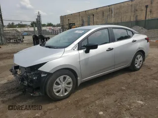 2024 Nissan Versa S with VIN 3N1CN8DV9RL924491, listed as a Copart auction lot 57406205 with 17,000 mi miles and Salvage title. Bid and sale history available at DreamBid. Image 1.