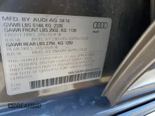 2014 Audi allroad Premium Plus with VIN WA1UFAFL0EA143999, listed as a Copart auction lot 82145704 with 157,411 mi miles and Clean Title. Bid and sale history available at carsss.com. Image 12.