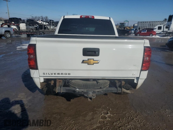 2014 Chevrolet Silverado 1500 LT with VIN 3GCUKREC4EG326339, listed as a Copart auction lot 46439135 with 177,194 mi miles and Salvage Title. Bid and sale history available at DreamBid. Image 6.