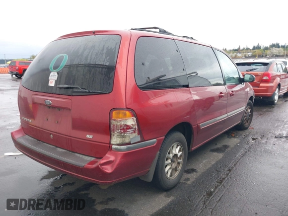 1999 Ford Windstar SE with VIN 2FMZA5244XBA09421, listed as a IAAI auction lot 41973187 with 217,545 mi miles and . Bid and sale history available at DreamBid. Image 4.