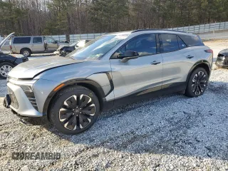 2024 Chevrolet Blazer EV eAWD RS z VIN 3GNKDCRJ7RS169214, wystawiony jako Copart lot #42298315 z przebiegiem 2570 mil mil oraz Szkody całkowita. Historia ofert i sprzedaży dostępna na DreamBid. Obrazek 1.