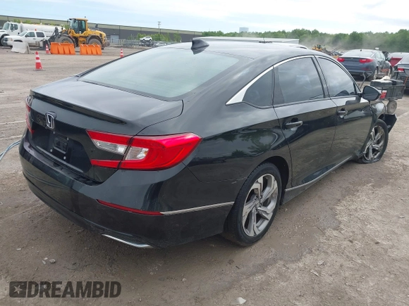2018 Honda Accord EX-L with VIN 1HGCV1F52JA214475, listed as a IAAI auction lot 42297253 with 184,929 mi miles and . Bid and sale history available at DreamBid. Image 4.