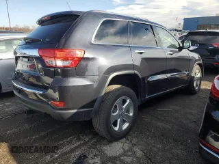 2013 Jeep Grand Cherokee Limited with VIN 1C4RJEBG6DC520591, listed as a Copart auction lot 75182834 with 78,127 mi miles and Salvage Title. Bid and sale history available at carsss.com. Image 3.