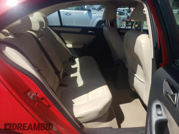 2011 Volkswagen Jetta Sedan SE w/Convenience & Sunroof PZEV with VIN 3VWDZ7AJXBM371896, listed as a Copart auction lot 39612552 with 200,128 mi miles and Salvage Title. Bid and sale history available at carsss.com. Image 6.