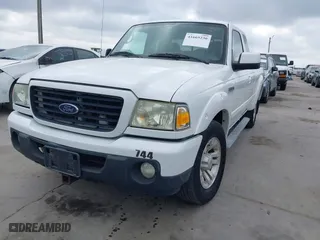 2008 Ford Ranger XLT with VIN 1FTYR44U08PA20295, listed as a IAAI auction lot 41669230 with 65,184 mi miles. Bid and sale history available at carsss.com. Image 2.