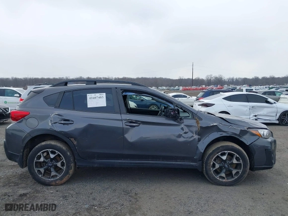 2020 Subaru Crosstrek Premium with VIN JF2GTAPC5L8272465, listed as a IAAI auction lot 41607403 with 48,772 mi miles. Bid and sale history available at carsss.com. Image 13.
