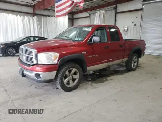 2007 Dodge 1500 SLT with VIN 1D7HU18277S146452, listed as a Copart auction lot 48378165 with 151,995 mi miles and Salvage Title. Bid and sale history available at carsss.com. Image 1.
