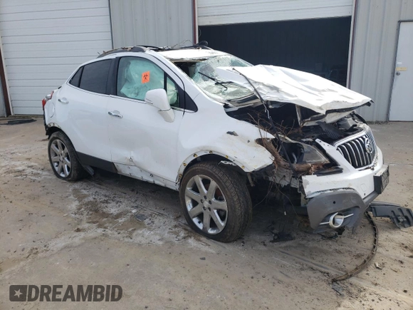 2016 Buick Encore Premium with VIN KL4CJDSB0GB616225, listed as a Copart auction lot 88707755 with Not Provided miles and Clean Title. Bid and sale history available at carsss.com. Image 4.