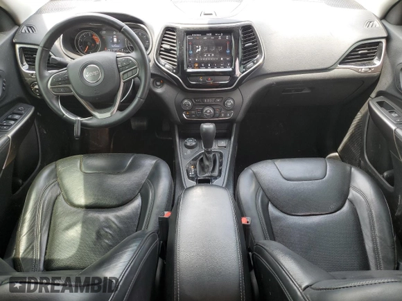 2019 Jeep Cherokee Limited with VIN 1C4PJMDN1KD259536, listed as a Copart auction lot 60029695 with 117,294 mi miles and Salvage title. Bid and sale history available at DreamBid. Image 8.