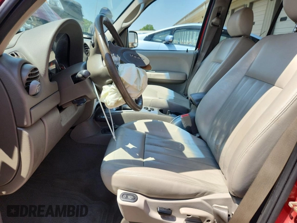 2007 Jeep Liberty Limited with VIN 1J4GL58K17W510903, listed as a Copart auction lot 59344515 with 186,217 mi miles and Salvage title. Bid and sale history available at DreamBid. Image 7.