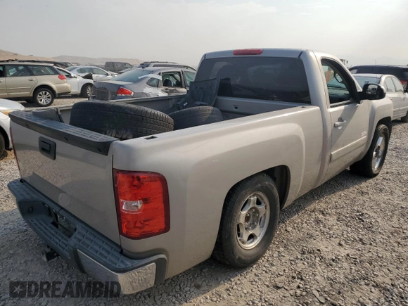 2007 Chevrolet Silverado 1500 with VIN 1GCEC14J97Z630935, listed as a Copart auction lot 66402364 with 144,685 mi miles and Salvage Title. Bid and sale history available at DreamBid. Image 3.