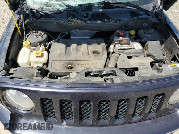 2016 Jeep Patriot Sport with VIN 1C4NJRBBXGD566336, listed as a Copart auction lot 58237085 with 95,354 mi miles and Salvage title. Bid and sale history available at DreamBid. Image 11.