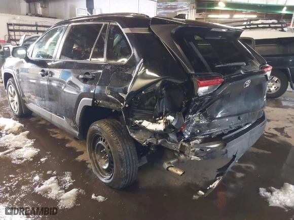 2019 Toyota RAV4 LE with VIN 2T3F1RFV4KC054321, listed as a IAAI auction lot 41554890 with 53,983 mi miles. Bid and sale history available at carsss.com. Image 6.