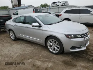 2015 Chevrolet Impala LTZ with VIN 2G1165S39F9235088, listed as a Copart auction lot 53745575 with 129,769 mi miles and Salvage Title. Bid and sale history available at DreamBid. Image 4.