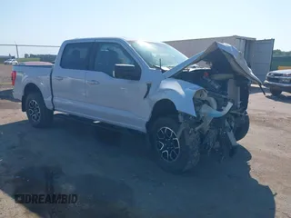 2022 Ford F-150 XL with VIN 1FTEW1EP7NKD78585, listed as a IAAI auction lot 40264151 with Not Provided miles. Bid and sale history available at carsss.com. Image 1.