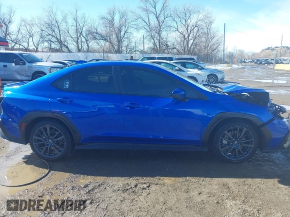 2022 Subaru WRX Premium with VIN JF1VBAF62N9029543, listed as a IAAI auction lot 41642982 with 15,597 mi miles and . Bid and sale history available at DreamBid. Image 13.