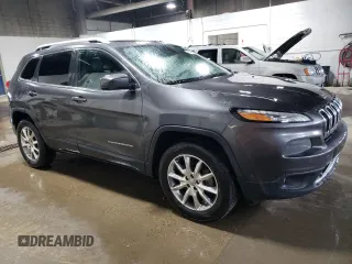 2014 Jeep Cherokee Limited z VIN 1C4PJMDB0EW189820, wystawiony jako Copart lot #60760495 z przebiegiem 171 651 mil mil oraz Czysty tytuł • Clean title. Historia ofert i sprzedaży dostępna na DreamBid. Obrazek 4.