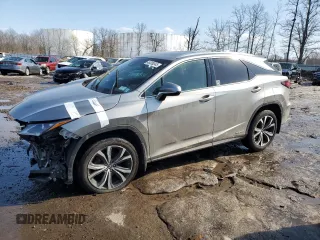 2019 Lexus RX with VIN 2T2BGMCA6KC036280, listed as a Copart auction lot 48309245 with 123,913 mi miles and Salvage Title. Bid and sale history available at carsss.com. Image 1.