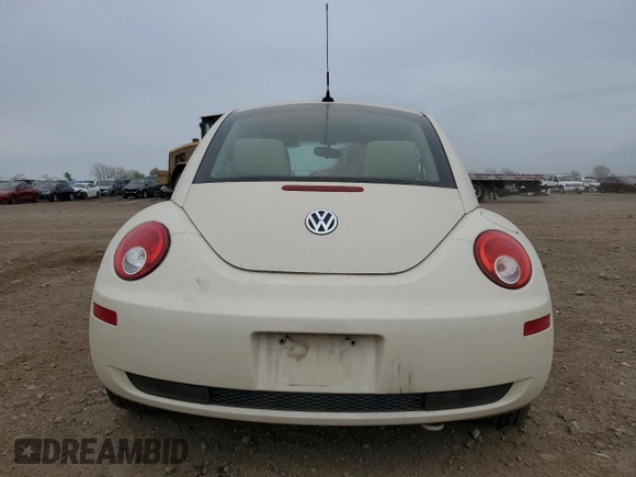2009 Volkswagen Beetle S with VIN 3VWPW31C39M516920, listed as a Copart auction lot 55139905 with 66,322 mi miles and Salvage title. Bid and sale history available at DreamBid. Image 6.