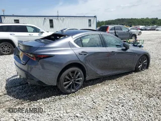 2024 Lexus IS 350 F Sport with VIN JTHBZ1B24R5082333, listed as a Copart auction lot 57138925 with 2,477 mi miles and Salvage title. Bid and sale history available at DreamBid. Image 3.