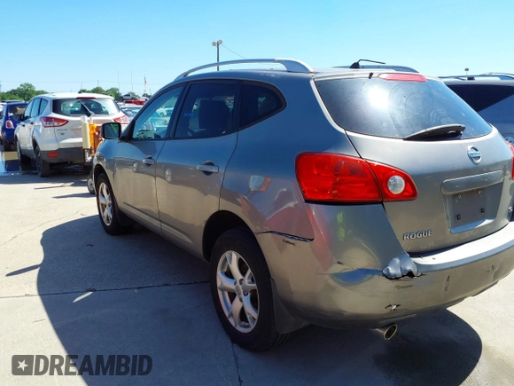2009 Nissan Rogue SL with VIN JN8AS58T59W059795, listed as a IAAI auction lot 42088191 with 196,877 mi miles and . Bid and sale history available at DreamBid. Image 6.