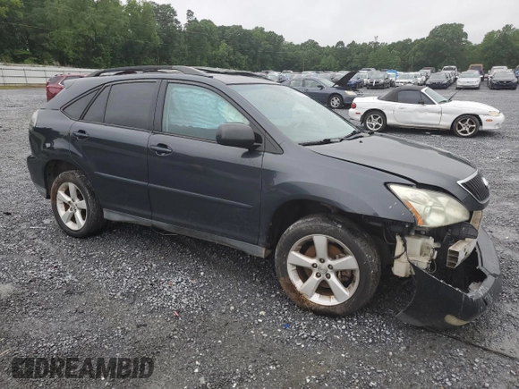 2005 Lexus RX 330 with VIN 2T2HA31U75C051880, listed as a Copart auction lot 53996314 with 224,231 mi miles and Salvage Title. Bid and sale history available at carsss.com. Image 4.