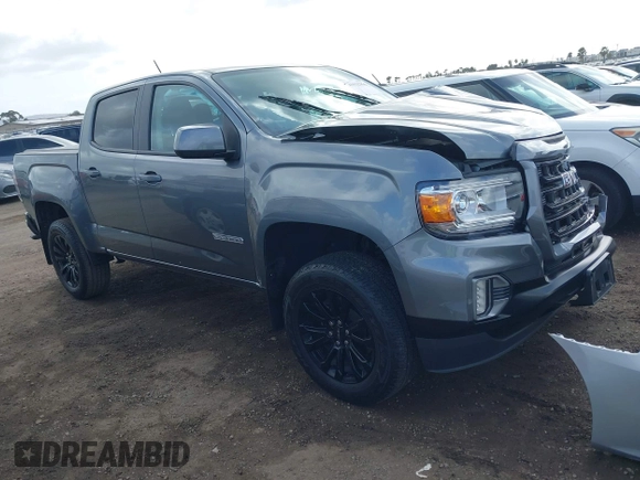 2022 GMC Canyon 2WD Elevation z VIN 1GTG5CEN8N1199841, wystawiony jako IAAI lot #41932356 z przebiegiem 33 720 mil mil oraz . Historia ofert i sprzedaży dostępna na DreamBid. Obrazek 1.