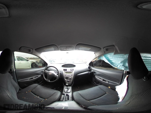 2012 Toyota Yaris with VIN JTDBT4K31CL025197, listed as a IAAI auction lot 41424640 with 165,731 mi miles. Bid and sale history available at carsss.com. Image 18.